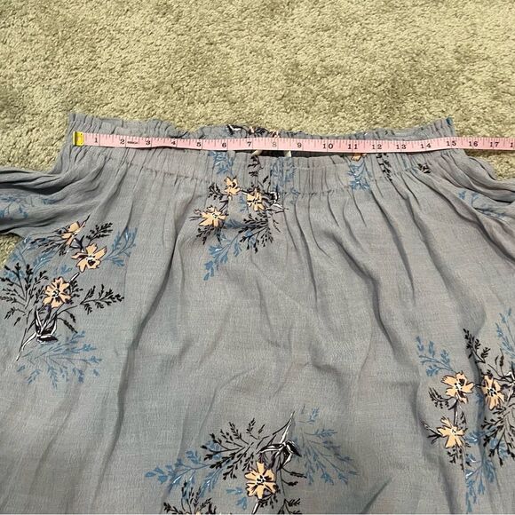 ASTR the Label Lavender Floral Off The Shoulder Top Size S - Picture 10 of 11
